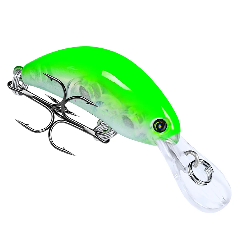 New Fishing Lure 5.5cm 5g Hard Lures Bass Trout Salmon Lifelike Plastic Baits with Treble Hooks XD88
New Fishing Lure 5.5cm 5g Hard Lures Bass Trout Salmon Lifelike Plastic Baits with Treble Hooks XD88