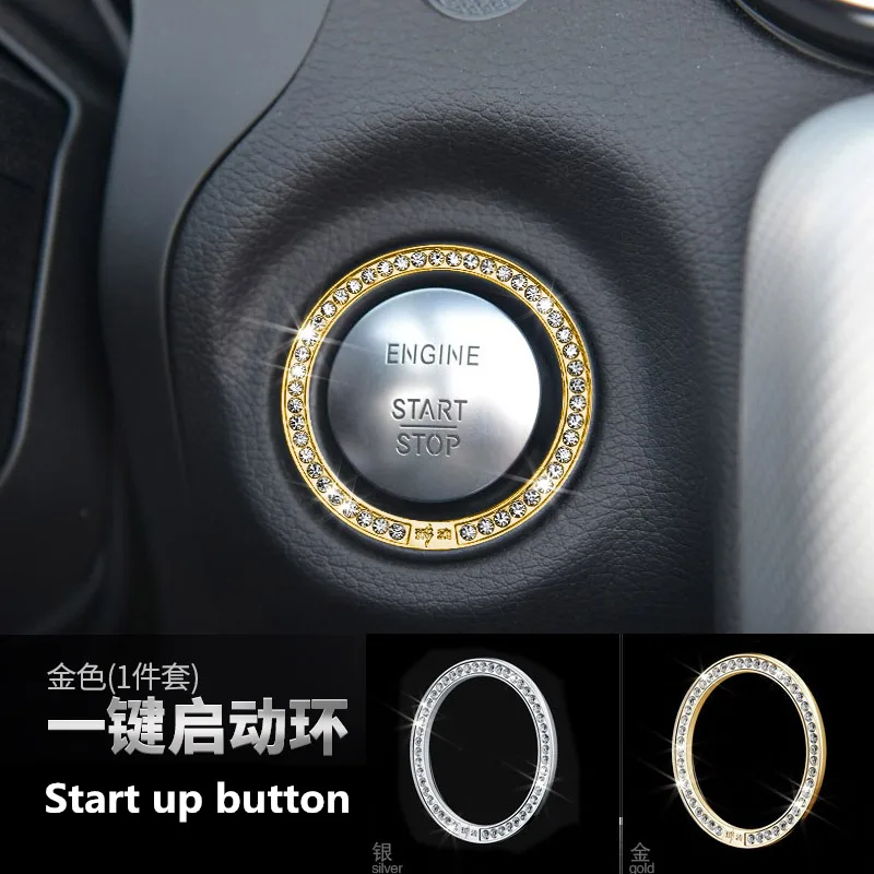 Car Ignition Engine Starter Stop Button Stickers For Mercedes BENZ glc ml glk cls e c Class Ignition Key Decorative Stickers
Car Ignition Engine Starter Stop Button Stickers For Mercedes BENZ glc ml glk cls e c Class Ignition Key Decorative Stickers