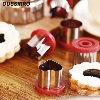 6 pieces/set biscuits mould sandwich biscuit mould hollow cookie tart tartlets mould baking accessories
6 pieces/set biscuits mould sandwich biscuit mould hollow cookie tart tartlets mould baking accessories