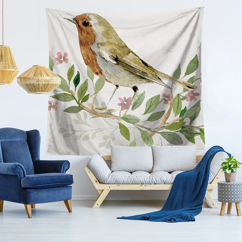 Home Decorative Wall Hanging Carpet Tapestry Rectangle Bedspread Pastoral Bird Parrot Painting Vintage Pattern GT1275
Home Decorative Wall Hanging Carpet Tapestry Rectangle Bedspread Pastoral Bird Parrot Painting Vintage Pattern GT1275