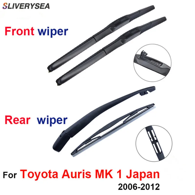 QEEPEI Front and Rear Wiper Blade Arm For Toyota Auris Mk 1 Japan 2006-2012 3/5-door Hatchback High quality Natural Rubber
QEEPEI Front and Rear Wiper Blade Arm For Toyota Auris Mk 1 Japan 2006-2012 3/5-door Hatchback High quality Natural Rubber