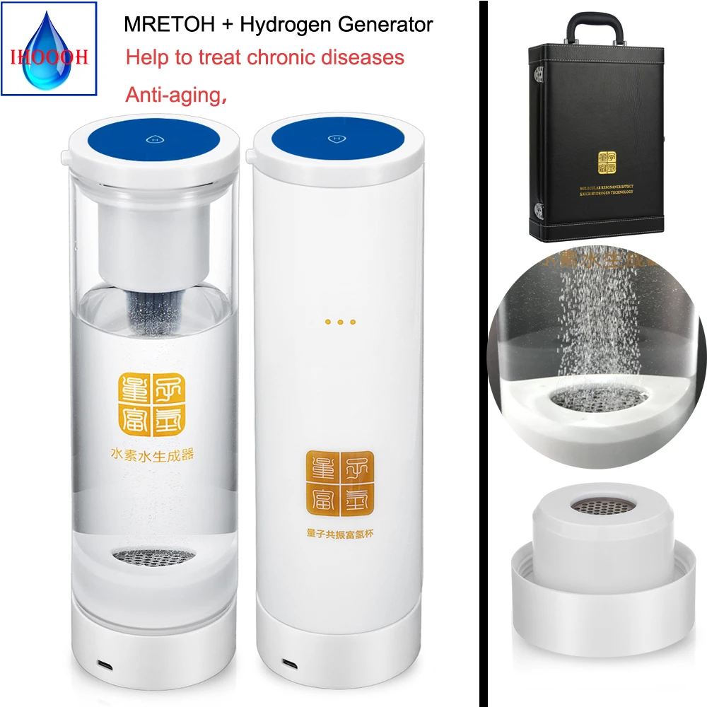 MRET OH 7.8HZ Enhance the immunity of the human body and Anti-aging Hydrogen water generator cup bottle
MRET OH 7.8HZ Enhance the immunity of the human body and Anti-aging Hydrogen water generator cup bottle