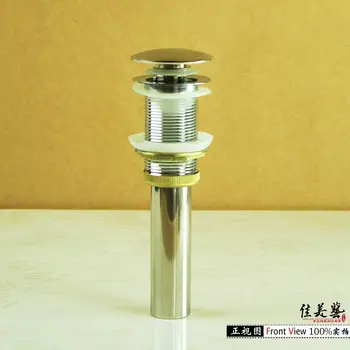 Factory Straight-haired Meijia Sewer Zinc Alloy Bounce Sewer Art Washbasin Sewer Face Basin Dewatering 1
Factory Straight-haired Meijia Sewer Zinc Alloy Bounce Sewer Art Washbasin Sewer Face Basin Dewatering 1