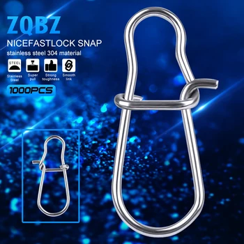 1000pcs NiceFastlock Snap Fishing Barrel Swivel safety snap 12mm-33.5mm Swivel Snap 0#-8# fishing swivels
1000pcs NiceFastlock Snap Fishing Barrel Swivel safety snap 12mm-33.5mm Swivel Snap 0#-8# fishing swivels
