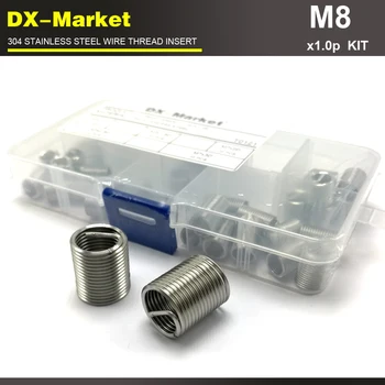 m8 *1.0P , 1d 1.5d 2d 2.5d 3d each 10pcs Damaged Thread Repair kit , high strength stainless steel thread inserts , T0122
m8 *1.0P , 1d 1.5d 2d 2.5d 3d each 10pcs Damaged Thread Repair kit , high strength stainless steel thread inserts , T0122