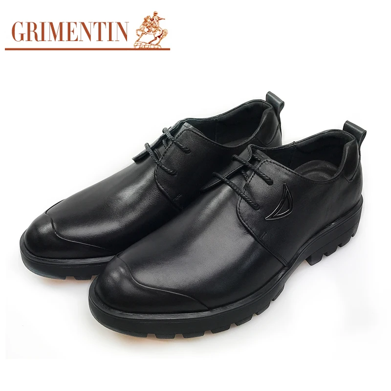 Grimentin derby mens casual dress shoes hot sale genuine leather black designer male shoes
Grimentin derby mens casual dress shoes hot sale genuine leather black designer male shoes