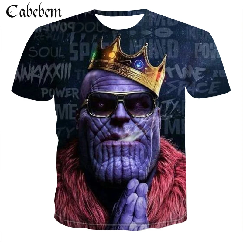 2019 New summer T-shirt for men 3D digital print Tshirt avenger crush print T shirt for men/women fashion short sleeved top
2019 New summer T-shirt for men 3D digital print Tshirt avenger crush print T shirt for men/women fashion short sleeved top