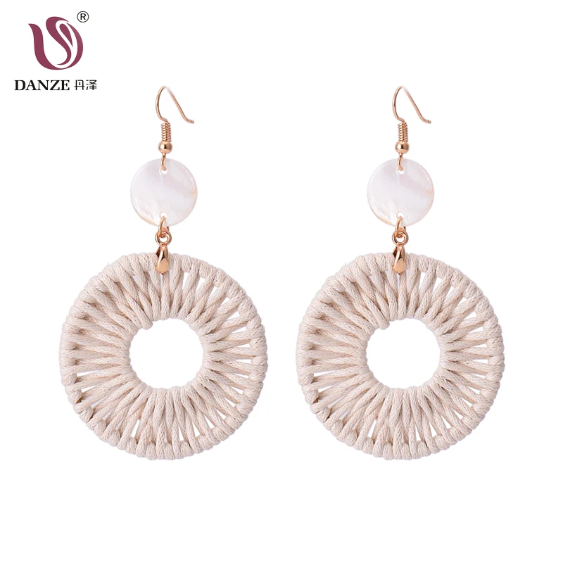 DANZE Bohemian Big Round Drop Earrings For Women Lady Female Handmade Brincos Statement Fashion Woman Earring 2019 Jewelry
DANZE Bohemian Big Round Drop Earrings For Women Lady Female Handmade Brincos Statement Fashion Woman Earring 2019 Jewelry