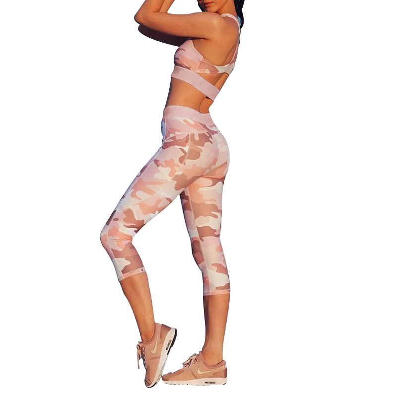 Exercise Clothing for Women Camouflage Pink Yoga Sets Cut Out Running Athletic Wear Gym Workout Outfits 2 Piece Fitness Suit
Exercise Clothing for Women Camouflage Pink Yoga Sets Cut Out Running Athletic Wear Gym Workout Outfits 2 Piece Fitness Suit