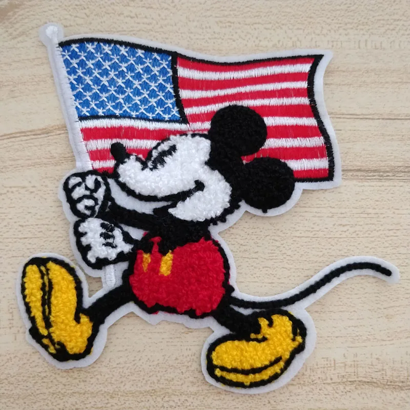 20pcs Sew On Patches Flag Mickey parches ropa bordados Embroidered Patch For Clothing Baby Applique Jacket Patchwork Biker Badge
20pcs Sew On Patches Flag Mickey parches ropa bordados Embroidered Patch For Clothing Baby Applique Jacket Patchwork Biker Badge