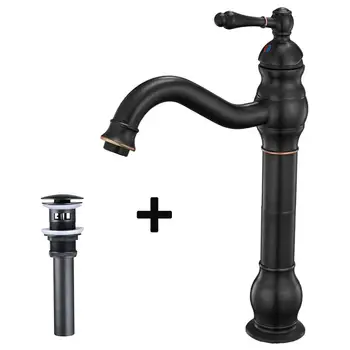 Oil Rubbed Bronze Swivel Spout Bathroom Basin Faucet Vanity Sink Mixer Tap Tall Hot Cold Mixer Tap Single Hole
Oil Rubbed Bronze Swivel Spout Bathroom Basin Faucet Vanity Sink Mixer Tap Tall Hot Cold Mixer Tap Single Hole