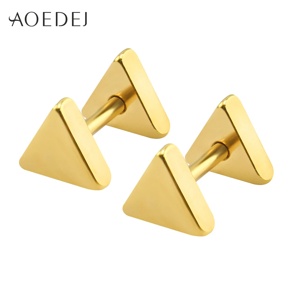 5-10mm Triangle Mens Earrings Black Stud Stainless Steel Cool Mens Earrings Women 5 Colors Geometric Ear Studs Earrings Jewelry
5-10mm Triangle Mens Earrings Black Stud Stainless Steel Cool Mens Earrings Women 5 Colors Geometric Ear Studs Earrings Jewelry