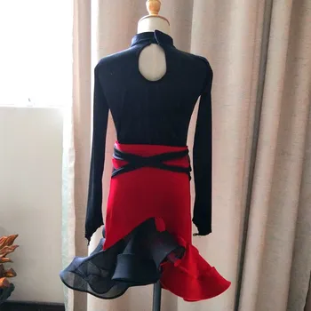 Latin Dance Costume Fashion Girls Velvet Cha Cha Tango Samba Ballroom Practice Dance Wear Kids Velvet Dancing Top Skirt DC1484
Latin Dance Costume Fashion Girls Velvet Cha Cha Tango Samba Ballroom Practice Dance Wear Kids Velvet Dancing Top Skirt DC1484