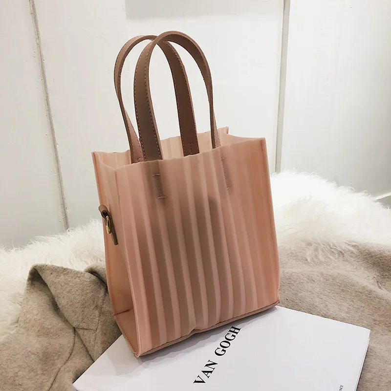 Transparent Jelly Bucket Bag Women's Fashion Simple Shoulder Diagonal Organ Bag Female Shoulder Messenger Bags Two-piece Handbag
Transparent Jelly Bucket Bag Women's Fashion Simple Shoulder Diagonal Organ Bag Female Shoulder Messenger Bags Two-piece Handbag