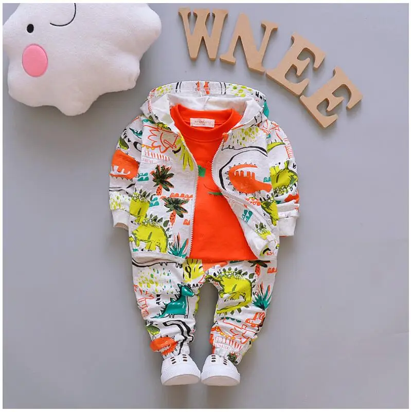 Children Boys Clothes Sets for Girl Baby Suit High Quality Cartoon Spring Autumn Coat+ T shirt +Pants Set Kids Clothing Set
Children Boys Clothes Sets for Girl Baby Suit High Quality Cartoon Spring Autumn Coat+ T shirt +Pants Set Kids Clothing Set