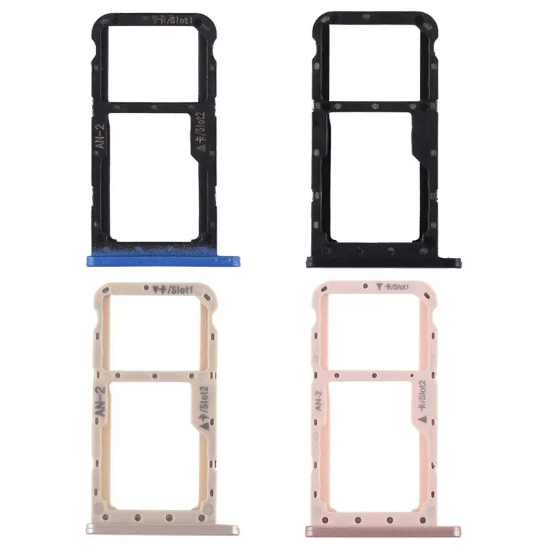 SIM Micro Secure Digital Memory Card Tray Double Slot Holder Carrier Adapter Replacement Metal for Huawei P20 Lite Nova 3E HM
SIM Micro Secure Digital Memory Card Tray Double Slot Holder Carrier Adapter Replacement Metal for Huawei P20 Lite Nova 3E HM