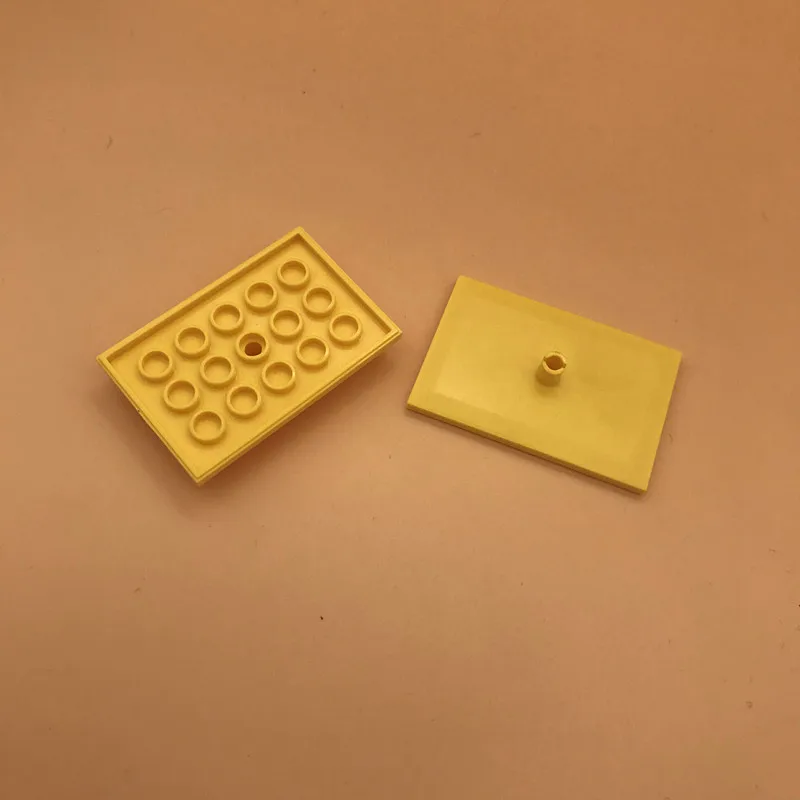 2Pcs/Lot Technic Parts Train Bogie Plate Tile Special 6 x 4 with Beveled Edges and 5mm Pin Bricks Blocks Train Parts Toys Gifts
2Pcs/Lot Technic Parts Train Bogie Plate Tile Special 6 x 4 with Beveled Edges and 5mm Pin Bricks Blocks Train Parts Toys Gifts