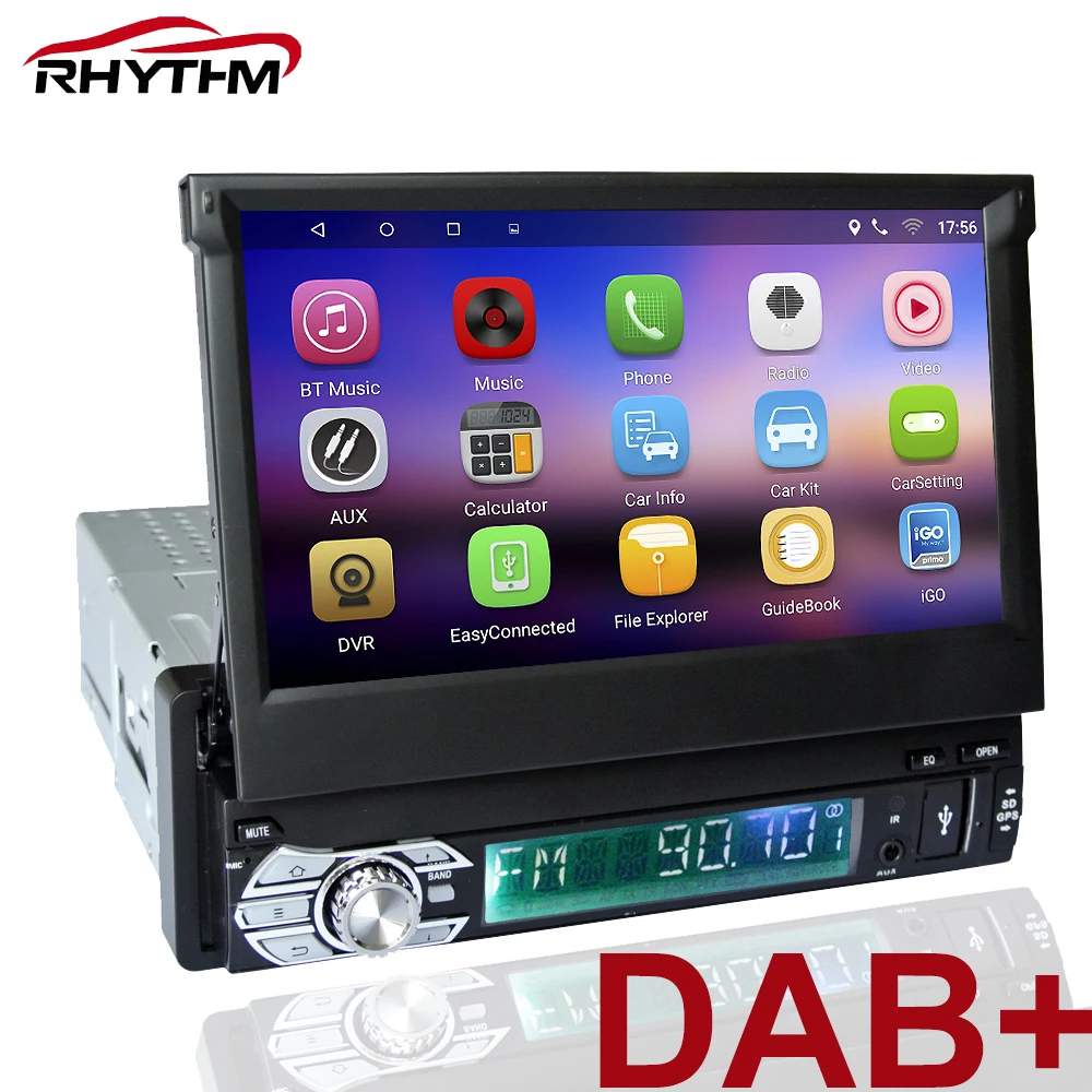 New 1 din dab Android 6.0 7 inch HD touch screen 4G WIFI Car DVD Video Player headunit autoradio GPS navi audio front panel
New 1 din dab Android 6.0 7 inch HD touch screen 4G WIFI Car DVD Video Player headunit autoradio GPS navi audio front panel