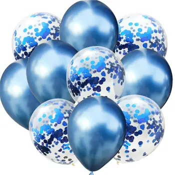 LAPHIL 10pcs Multi Confetti Balloons Happy Birthday Party Decorations Kids Blue Pink Boy Girl Baby Shower Supplies Gender Reveal
LAPHIL 10pcs Multi Confetti Balloons Happy Birthday Party Decorations Kids Blue Pink Boy Girl Baby Shower Supplies Gender Reveal