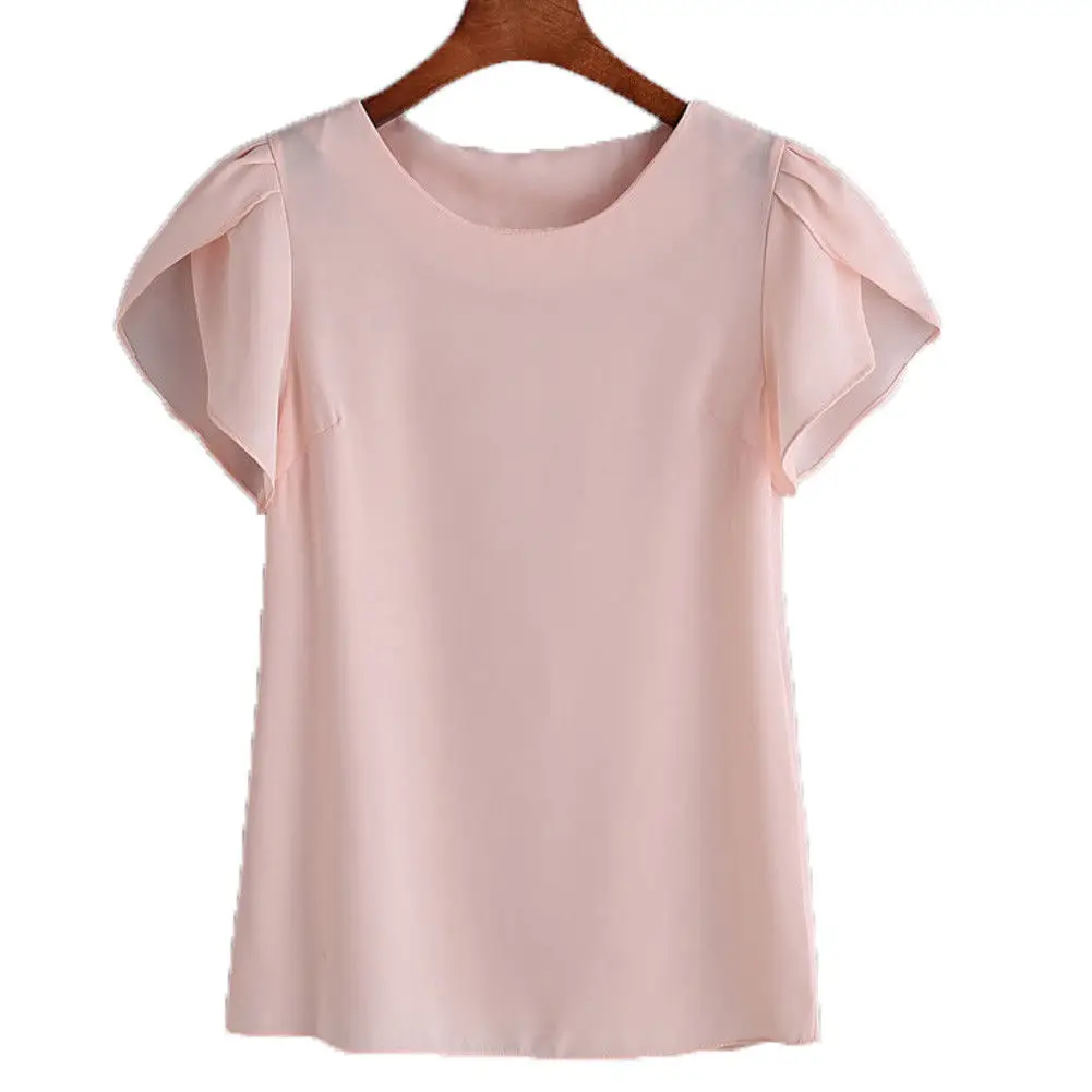 2018 New Women Chiffon Summer O Neck Short Sleeve Floral Shirt Blouse Tops Loose Casual Tee Top
2018 New Women Chiffon Summer O Neck Short Sleeve Floral Shirt Blouse Tops Loose Casual Tee Top