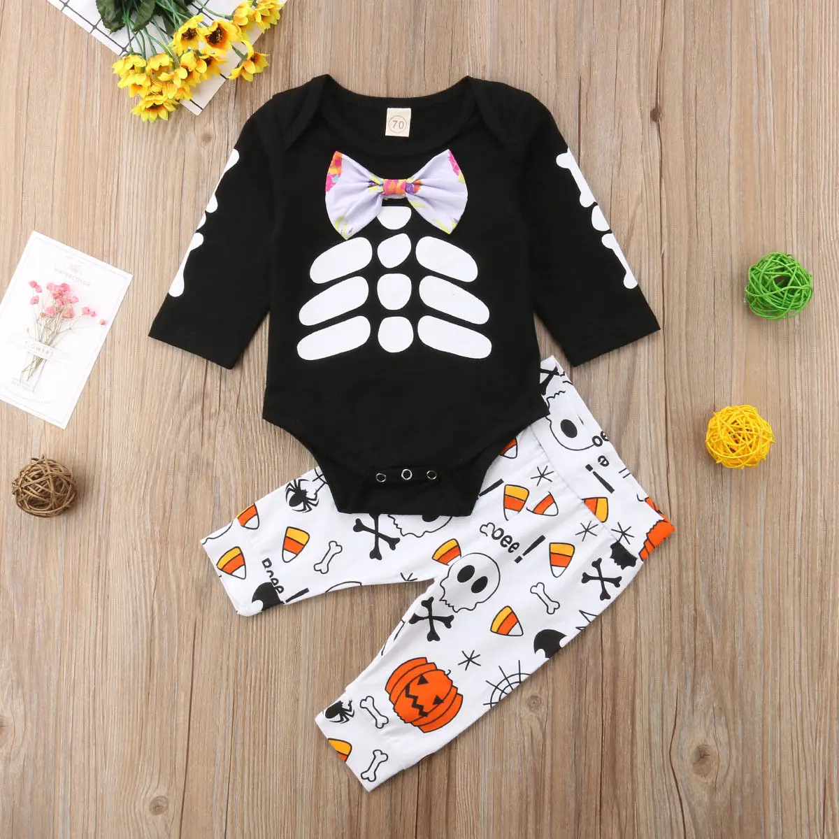 2Pcs Halloween Newborn Clothes Boy&Girl Long Sleeve Romper Tops+Long Pants Outfits Infant Clothing Autumn Casual Clothes 0-24 M
2Pcs Halloween Newborn Clothes Boy&Girl Long Sleeve Romper Tops+Long Pants Outfits Infant Clothing Autumn Casual Clothes 0-24 M