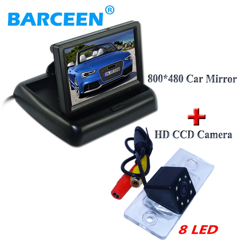 4.3"color lcd display car rear monitor+ccd image sensor car rear view camera 8 led for VW Touareg/Porsche Cayenne /Fabia/Poussin
4.3"color lcd display car rear monitor+ccd image sensor car rear view camera 8 led for VW Touareg/Porsche Cayenne /Fabia/Poussin