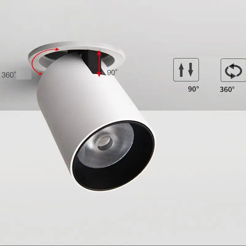 2019 NEW LED spotlights embedded ceiling light living room simple Nordic Adjust up down left and right 7W 12W CREE COB downlig
2019 NEW LED spotlights embedded ceiling light living room simple Nordic Adjust up down left and right 7W 12W CREE COB downlig