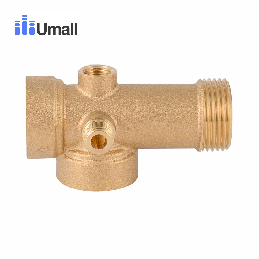 Water Pump Brass 5 Way Male Female Thread One Inch Pipe Connector Full Copper 90MM In Length
Water Pump Brass 5 Way Male Female Thread One Inch Pipe Connector Full Copper 90MM In Length