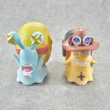 Anime One Piece Luffy & Ace Den Den Mushi Telephone PVC Figures Toys 2pcs/set 11cm
Anime One Piece Luffy & Ace Den Den Mushi Telephone PVC Figures Toys 2pcs/set 11cm