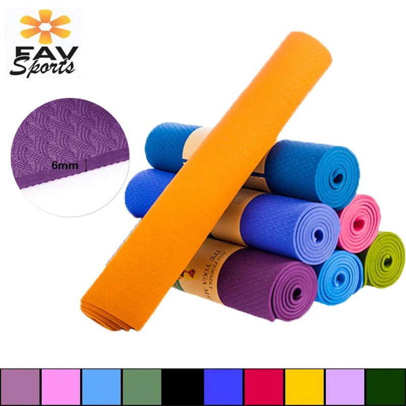 6MM Thick Foam Yoga Mat Tasteless Pilates Exercises Mat Non-slip Sports Pad Mat With Yoga Strap tapis yoga fitness
6MM Thick Foam Yoga Mat Tasteless Pilates Exercises Mat Non-slip Sports Pad Mat With Yoga Strap tapis yoga fitness