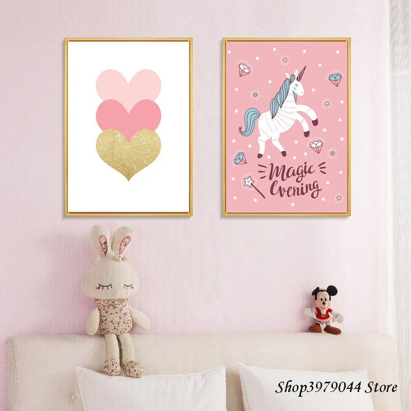 One Piece Poster Unicorn Decoration Canvas Painting Pink Heart Cartoon Poster Nordic Decoration Home Baby Room Decor Unframed
One Piece Poster Unicorn Decoration Canvas Painting Pink Heart Cartoon Poster Nordic Decoration Home Baby Room Decor Unframed