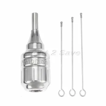 4pcs Tattoo Grip set Bar Tattoo Rotary Machine coil 3 Plunger Stainless Steel Adjustable Cartridge grips Tattoo Gun Part box
4pcs Tattoo Grip set Bar Tattoo Rotary Machine coil 3 Plunger Stainless Steel Adjustable Cartridge grips Tattoo Gun Part box