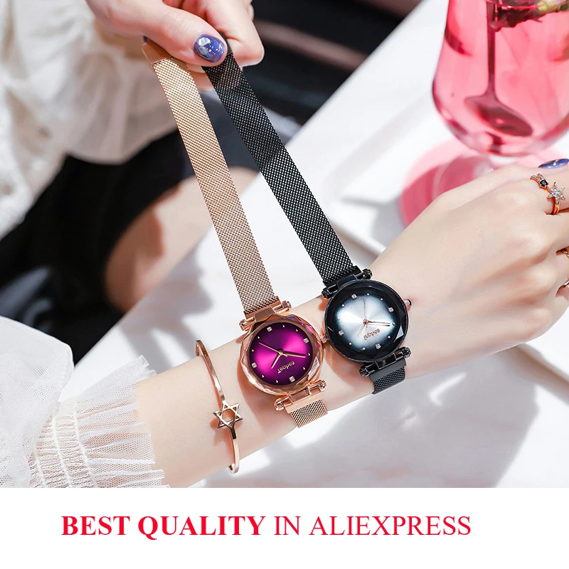 Luxury Women Watches Ladies Magnetic Star Sky Clock Fashion Diamond Female Quartz Wristwatches relogio feminino zegarek damski
Luxury Women Watches Ladies Magnetic Star Sky Clock Fashion Diamond Female Quartz Wristwatches relogio feminino zegarek damski