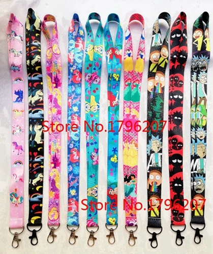 10 PCS Rick And Morty Alice Princess Mermaid Unicorn Neck Strap Lanyard Mobile Phone Charms Key Chain ID Badge Key Chains P-327
10 PCS Rick And Morty Alice Princess Mermaid Unicorn Neck Strap Lanyard Mobile Phone Charms Key Chain ID Badge Key Chains P-327