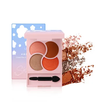 New Silky 4 Color Eyeshadow Shimmer Matte Tone 4 Color Eyeshadow Makeup Scrub Palette Shadow Durable Easy to Use Cosmetic Set
New Silky 4 Color Eyeshadow Shimmer Matte Tone 4 Color Eyeshadow Makeup Scrub Palette Shadow Durable Easy to Use Cosmetic Set
