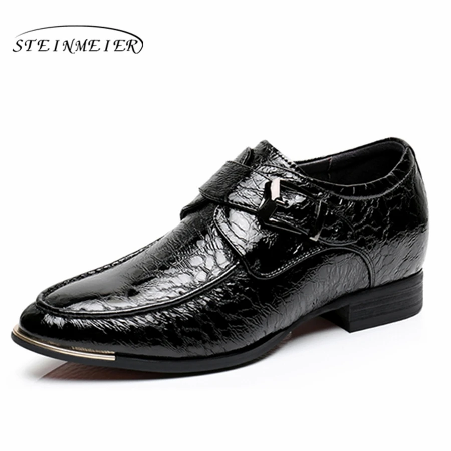 Mens formal shoes leather men increased oxford shoes for men dressing wedding office shoes lace up male zapatos de hombre
Mens formal shoes leather men increased oxford shoes for men dressing wedding office shoes lace up male zapatos de hombre