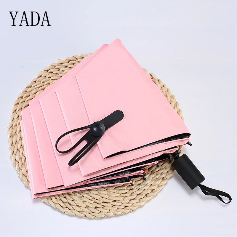 YADA Three-Fold Windproof Sunny & Rainy Solid Color Women Folding Rainy Umbrella Anti-UV Waterproof Parasol Umbrella Gift YD023
YADA Three-Fold Windproof Sunny & Rainy Solid Color Women Folding Rainy Umbrella Anti-UV Waterproof Parasol Umbrella Gift YD023