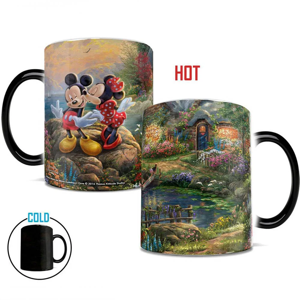 350ml Mickey Minnie countryside oil painting Coffee Mugs Magic color changing Mug Heat Sensitive Tea Cups Ceramic Cup Gift mug
350ml Mickey Minnie countryside oil painting Coffee Mugs Magic color changing Mug Heat Sensitive Tea Cups Ceramic Cup Gift mug