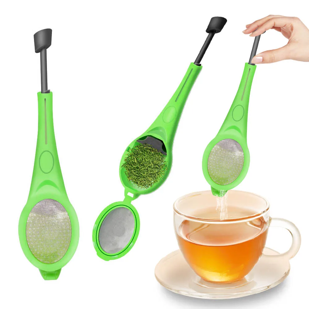 Total Tea Infuser Coffee & Tea Sets Tea Infuser Built-in plunger Healthy Intense Flavor Reusable Tea bag
Total Tea Infuser Coffee & Tea Sets Tea Infuser Built-in plunger Healthy Intense Flavor Reusable Tea bag