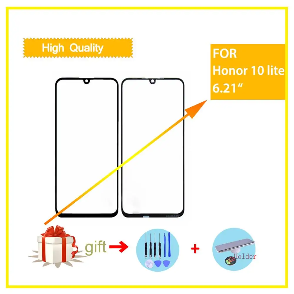Felfial For Huawei Honor 10 Lite Touch Screen Front Panel Glass Lens Outer LCD Replacement black
Felfial For Huawei Honor 10 Lite Touch Screen Front Panel Glass Lens Outer LCD Replacement black