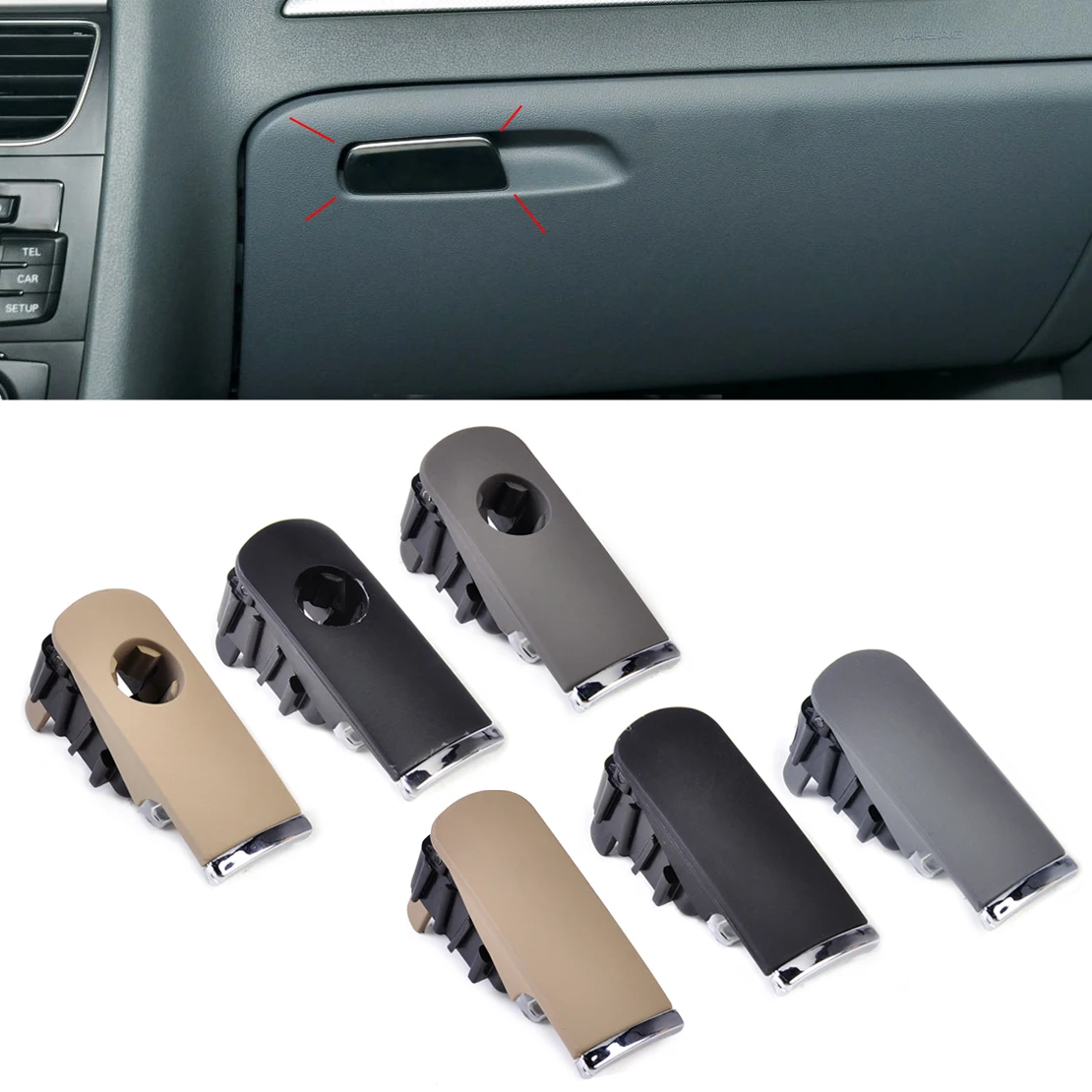 beler Plastic Glove Box Lid Open Lock Handle Puller 8E1857131 Fit for Audi A4 2001 2002 2003 2004 2005 2006 2007 8E1 857 131
beler Plastic Glove Box Lid Open Lock Handle Puller 8E1857131 Fit for Audi A4 2001 2002 2003 2004 2005 2006 2007 8E1 857 131