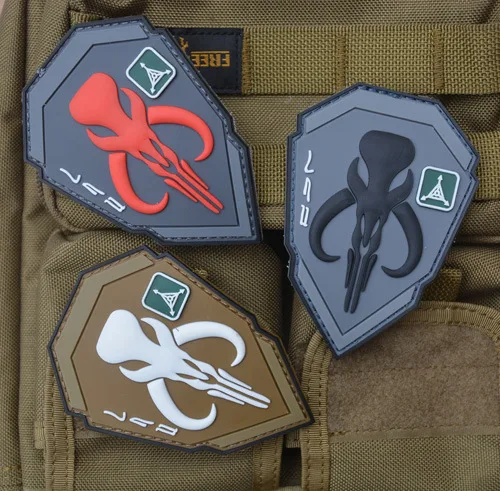 BOBA FETT MANDALORIAN BANTHA SKULL TACTICAL PVC RUBBER PATCH Military Morale Patch MANDALORIAN BOUNTY HUNTER BOBA FETT
BOBA FETT MANDALORIAN BANTHA SKULL TACTICAL PVC RUBBER PATCH Military Morale Patch MANDALORIAN BOUNTY HUNTER BOBA FETT