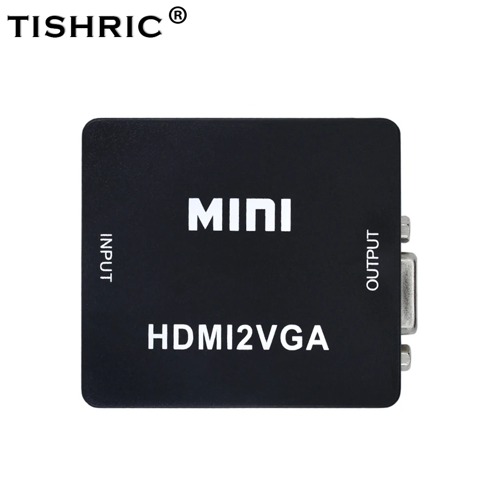 TISHRIC 10Pcs MINI HDMI To VGA Adapter Converter Box HDMI2VGA HD1080P With Audio Power For Xbox DVD PS3 Projector Converter Box
TISHRIC 10Pcs MINI HDMI To VGA Adapter Converter Box HDMI2VGA HD1080P With Audio Power For Xbox DVD PS3 Projector Converter Box