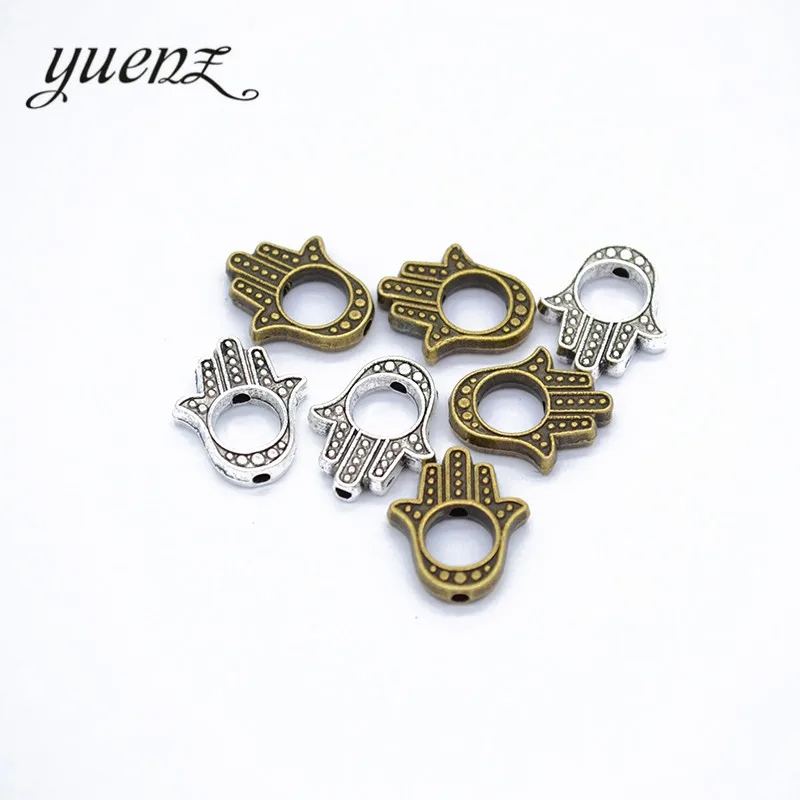 YuenZ 20pcs Fatima Hand Charms Antique Silver Bronze Metal Pendant For Jewelry Making DIY Crafts 15*13mm I168
YuenZ 20pcs Fatima Hand Charms Antique Silver Bronze Metal Pendant For Jewelry Making DIY Crafts 15*13mm I168