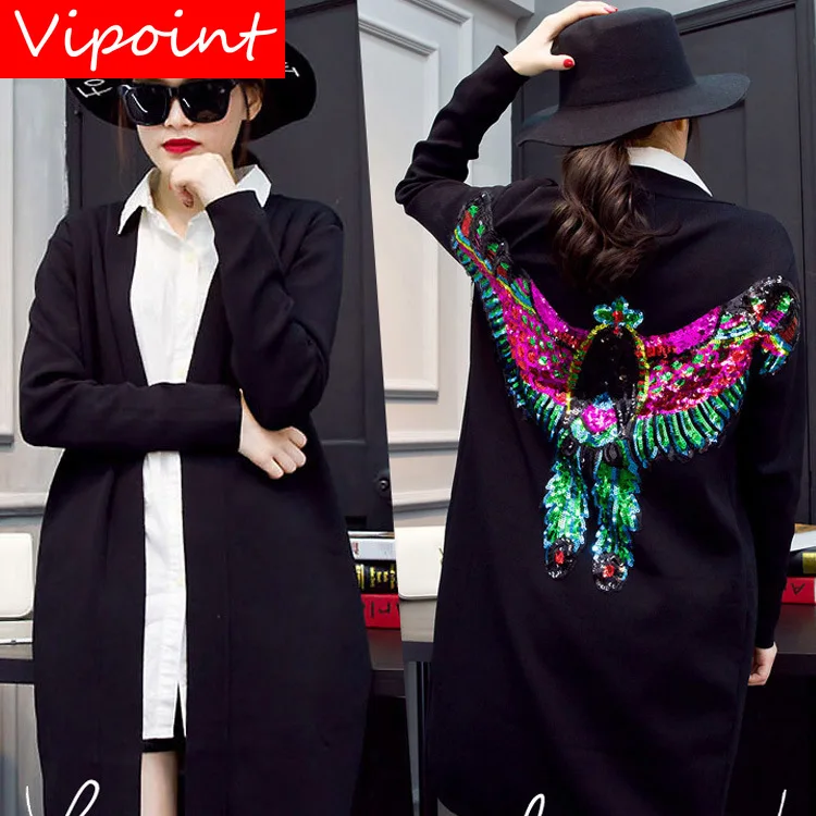 VIPOINT embroidery Sequins big phoenix patches bird patches badges applique patches for clothing XC-29
VIPOINT embroidery Sequins big phoenix patches bird patches badges applique patches for clothing XC-29