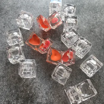 10pcs 1G Transparent Mini Empty Square Cosmetic Lipstick Container Plastic Heart Shape Clear Cute Small Lip Rouge Case Lip Balm
10pcs 1G Transparent Mini Empty Square Cosmetic Lipstick Container Plastic Heart Shape Clear Cute Small Lip Rouge Case Lip Balm