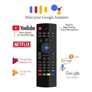 Voice Air Remote Mouse 5 Buttons IR Learning Mini Fly Mouse keyboard with Voice Input For Google Assistant Android Shield TV Box
Voice Air Remote Mouse 5 Buttons IR Learning Mini Fly Mouse keyboard with Voice Input For Google Assistant Android Shield TV Box