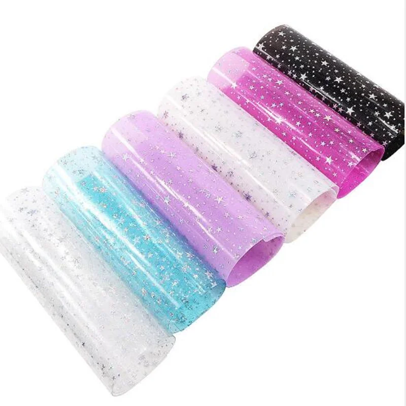 20*30cm starfish Transparent stars vinyl faux fabric synthetic leather,DIY Decorative knotbow Bag DIY Material
20*30cm starfish Transparent stars vinyl faux fabric synthetic leather,DIY Decorative knotbow Bag DIY Material