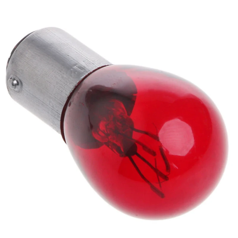 S25 Red 5W 1157 Bay15d 12V Car Reverse Backup Tail Brake Stop Light Lamp Bulb