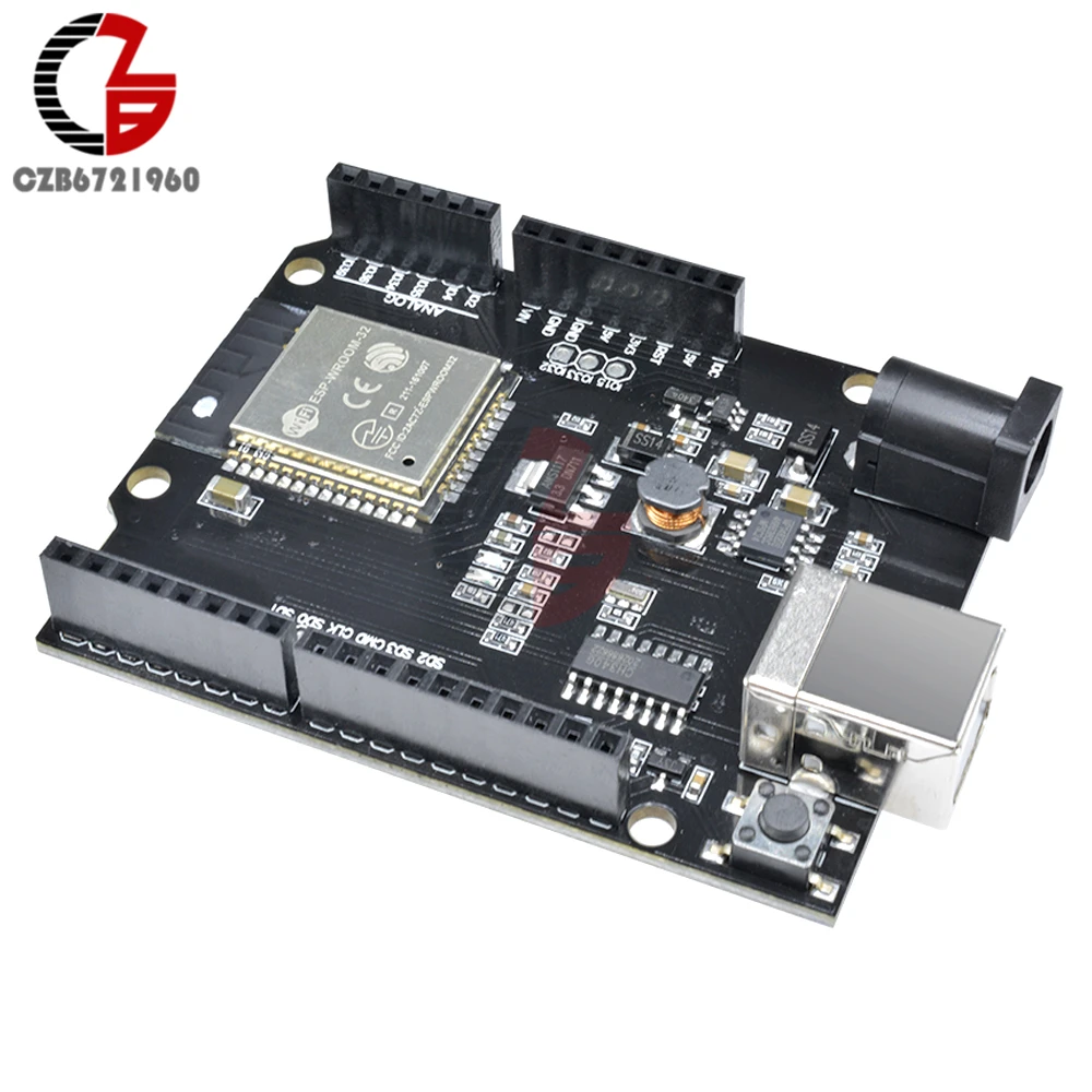 DC 5V 12V Dual Mode ESP32 Wireless Wifi Bluetooth Development Board CH340 CH340G USB-B DC Socket for Arduino Wemos D1 UNO R3
DC 5V 12V Dual Mode ESP32 Wireless Wifi Bluetooth Development Board CH340 CH340G USB-B DC Socket for Arduino Wemos D1 UNO R3